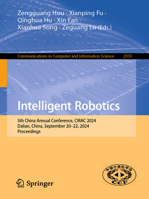 cover image of Intelligent Robotics